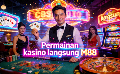 Permainan kasino langsung M88